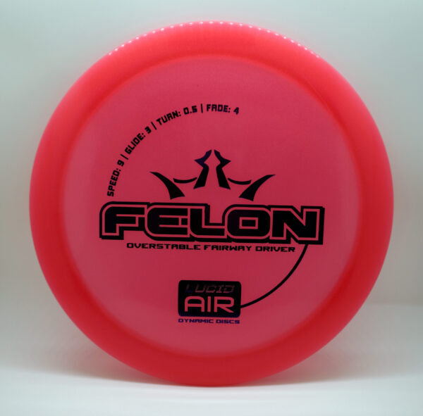 Dynamic Discs Lucid Air Felon Red 156g