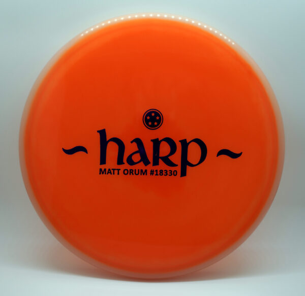 Westside Discs VIP Moonshine Orbit Harp Matt Orum Bar 2023 Orange 174g
