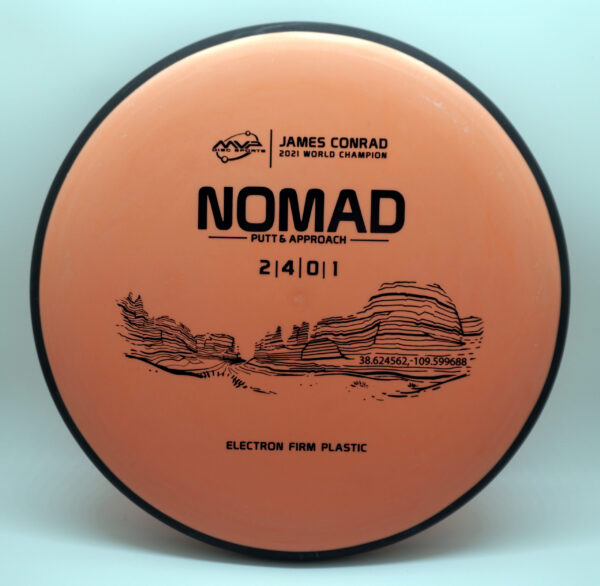 MVP James Conrad Electron Firm Orange Nomad 172g