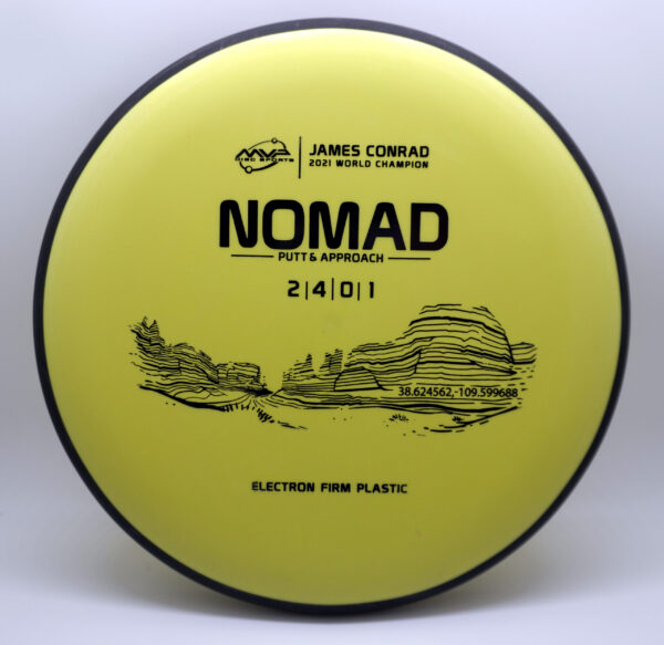 MVP James Conrad Electron Firm Yellow Nomad 172g