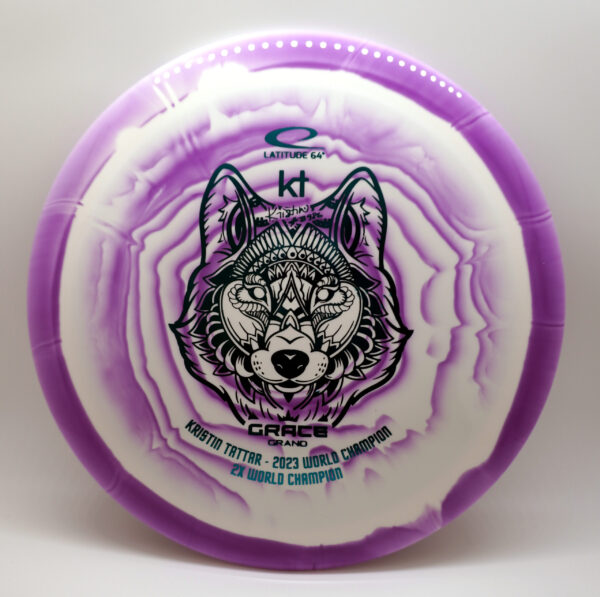 Latitude 64 Royal Grand Orbit Grace Kristin Tattar 2023 2X World Champion Purple White 175g